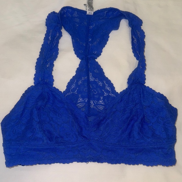 Free People Other - Free People Blue Lace Bralette